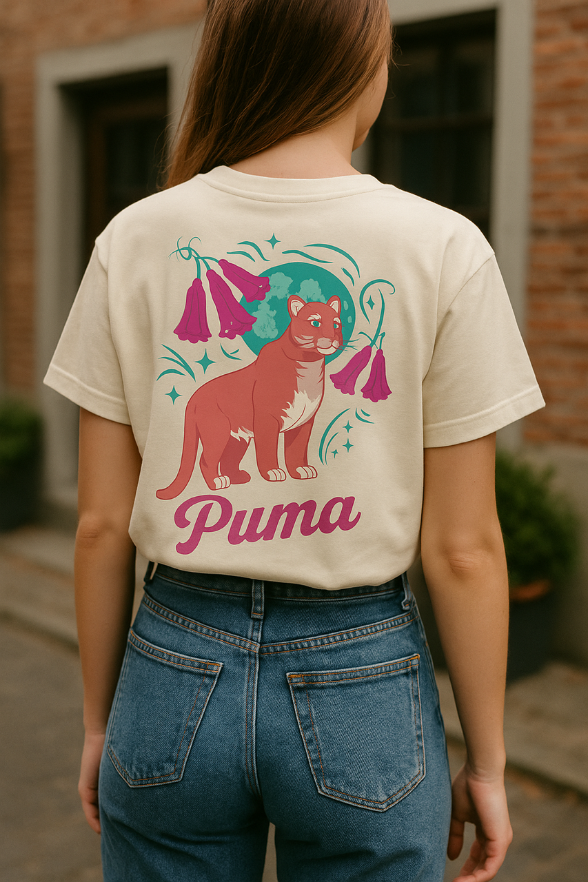Polera Puma Manga Corta Orgánica